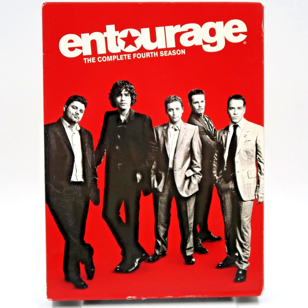 Entourage The Complete Fourth Season DVD 2008 Jeremy Piven Adrian Grenier HBO